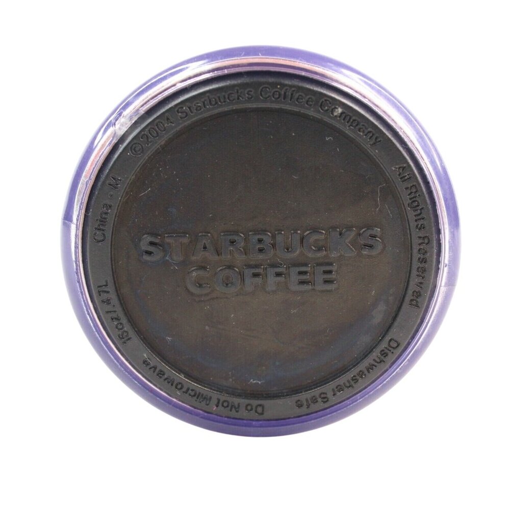 VTG Starbucks Valentines Day Red Pink Hearts Tumbler Travel Coffee 2004 16 Oz - Picture 5 of 5